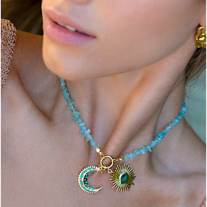 Milla Beaded Connector Necklace