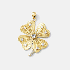 LUCK'S ICON clover charm