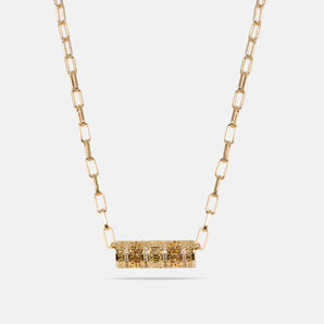 Athena Infinity Bead Necklace