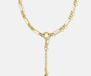 Tria Convertible Charm Chain Lariat