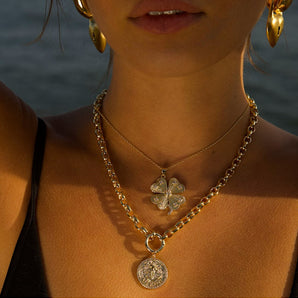 LUCK'S ICON clover charm