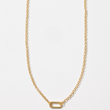 Paperclip Link Rolo Charm Chain