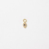 Evil Eye Protection Huggie Hoop Charm