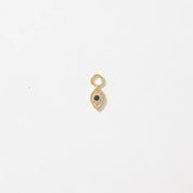Evil Eye Protection Huggie Hoop Charm