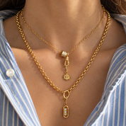 Petite Oval Charm Keeper