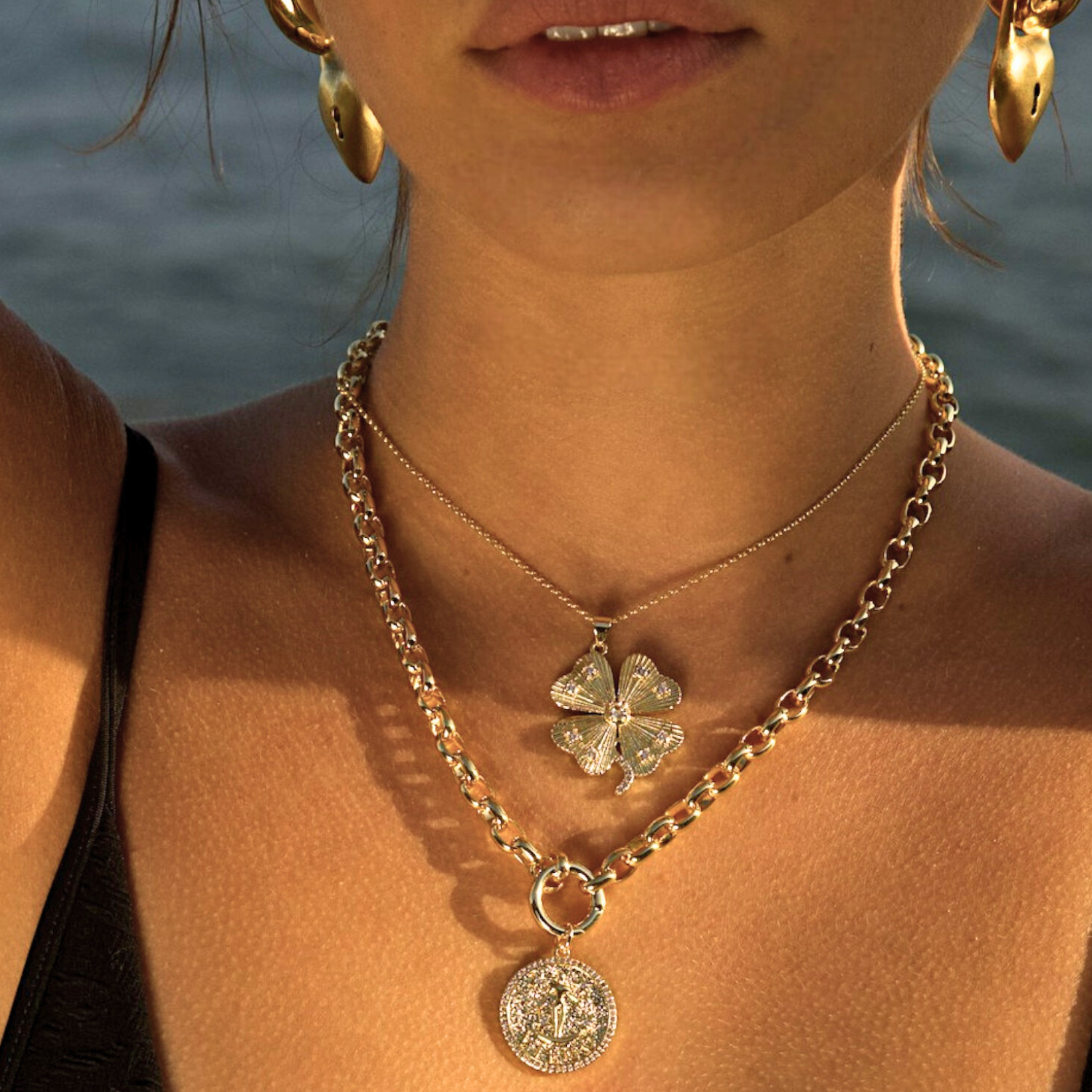 Luck's Icon Clover Necklace