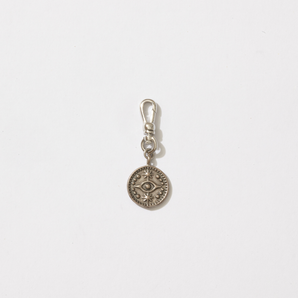 Oracle Silver Eye Clip Coin Charm