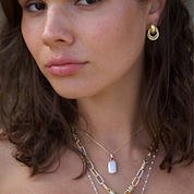 Secret Evil Eye Studs