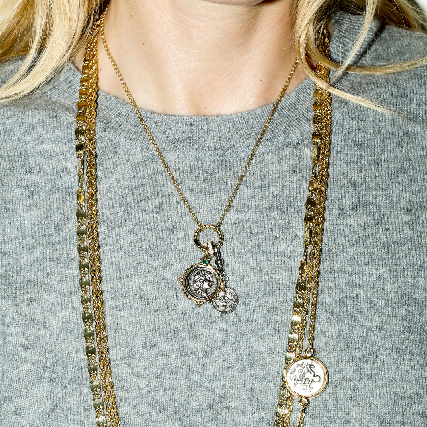 Phases Ancient Chain Necklace