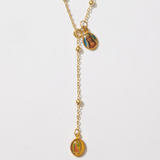 Madonna Gold Bead Prayer Strand