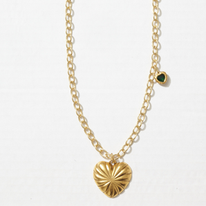 Cherie Convertible Heart Wrap Necklace and Belt Chain