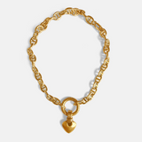 Rhea Heart Anklet