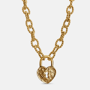 Heartlock Twist Necklace