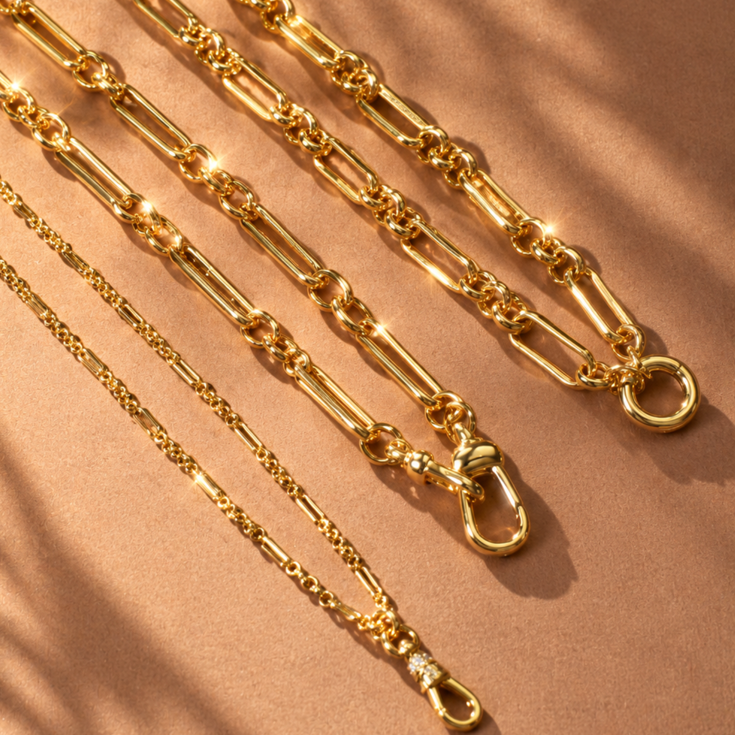 Tria Charm Chain Necklace