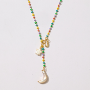 Luna Initial Moon and Star Lariat
