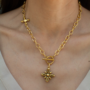 Solis Antique Toggle Necklace