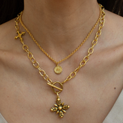 Solis Antique Toggle Necklace