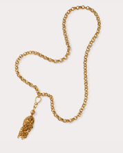 Delphine Tassel Chain Necklace