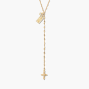 Collected Charms Cross Lariat