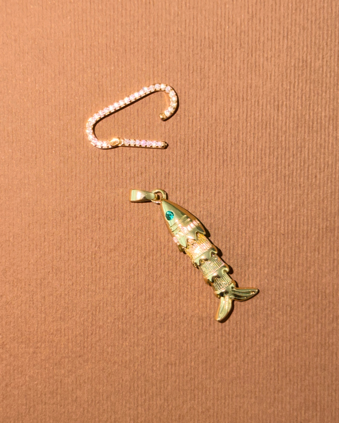 Sparkle Pave Charm Connector
