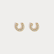 Romy Horseshoe Studs
