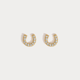 Romy Horseshoe Studs