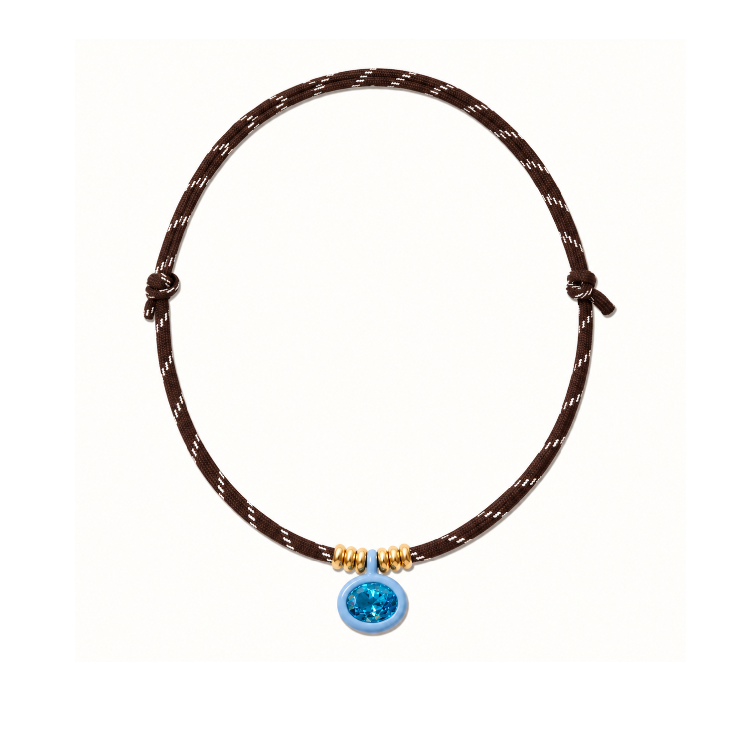 Astra Birthstone Cord Necklace