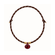 Astra Birthstone Cord Necklace