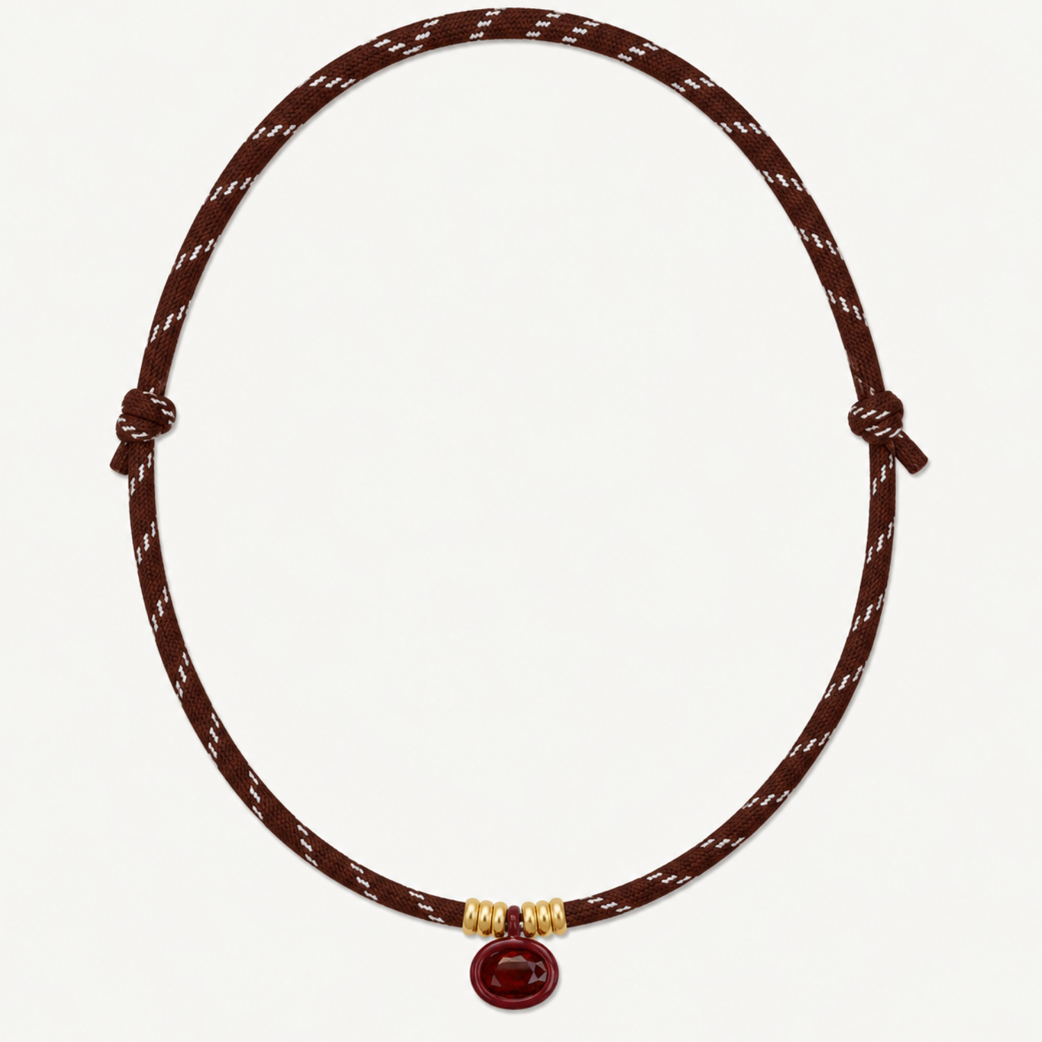 Astra Birthstone Cord Necklace