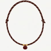 Astra Birthstone Cord Necklace