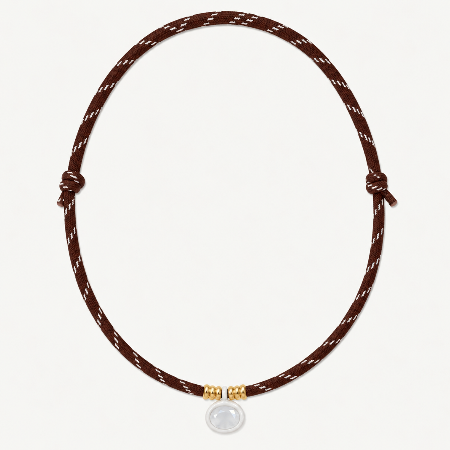 Astra Birthstone Cord Necklace