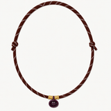 Astra Birthstone Cord Necklace