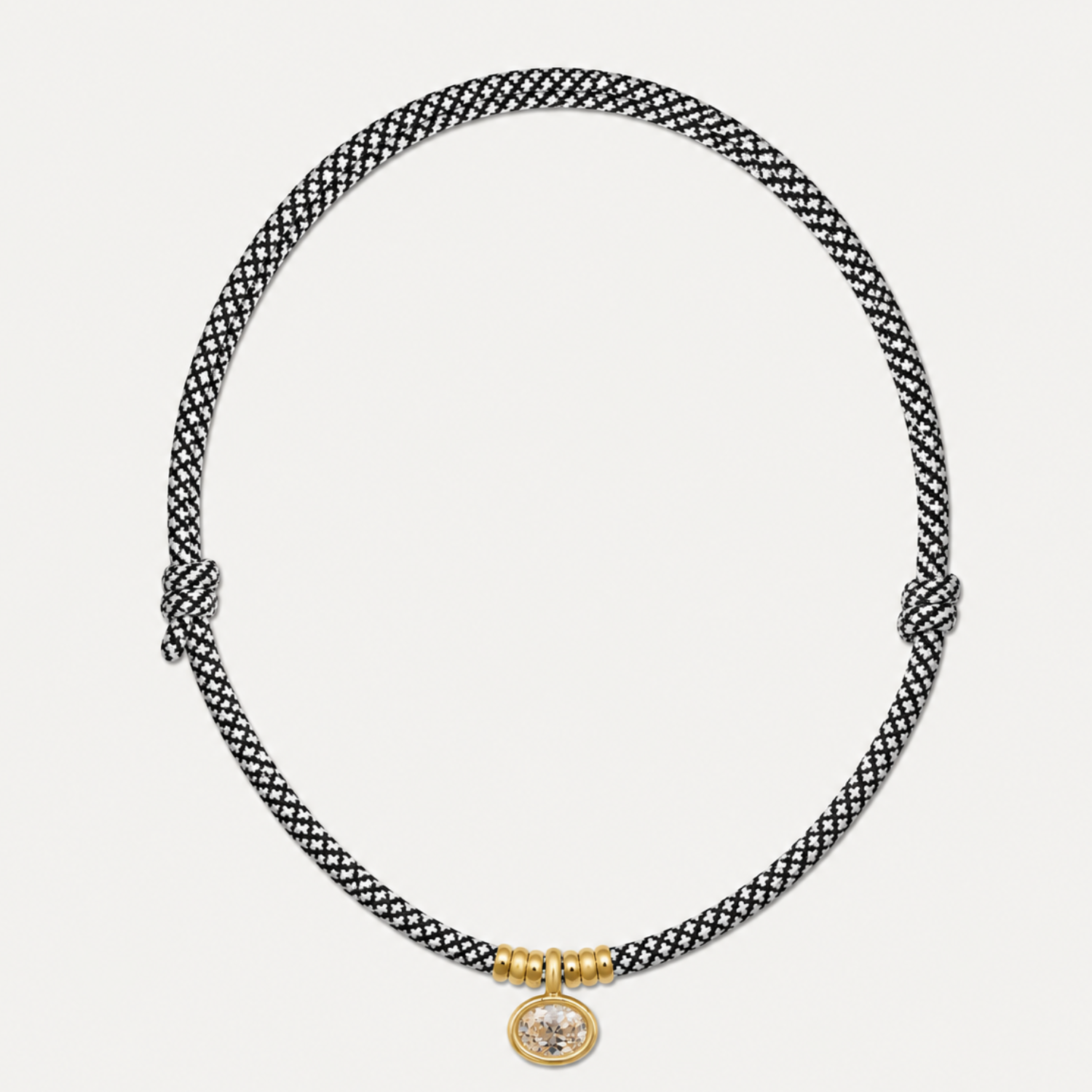 Astra Birthstone Cord Necklace