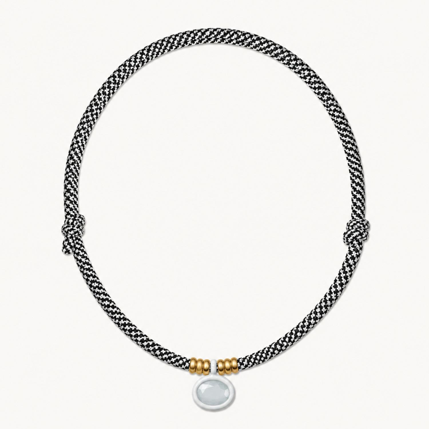 Astra Birthstone Cord Necklace