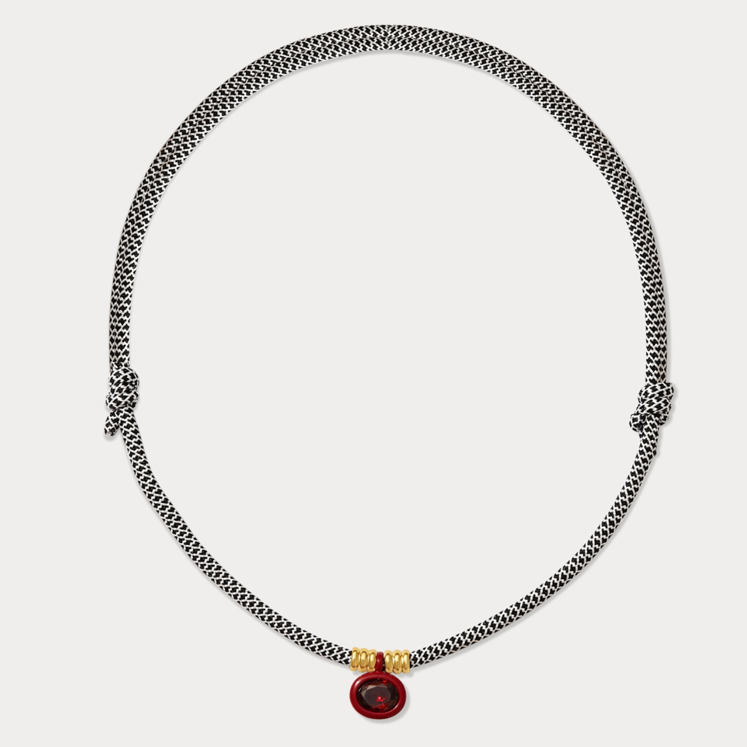 Astra Birthstone Cord Necklace