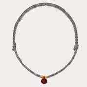Astra Birthstone Cord Necklace