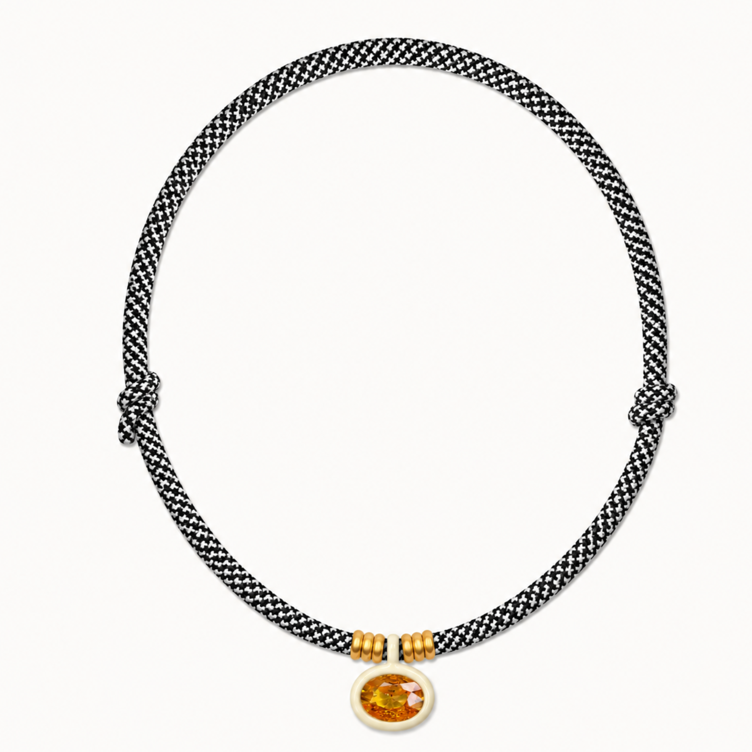 Astra Birthstone Cord Necklace