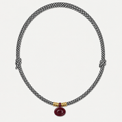 Astra Birthstone Cord Necklace
