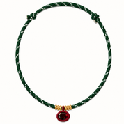 Astra Birthstone Cord Necklace