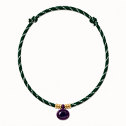 Astra Birthstone Cord Necklace