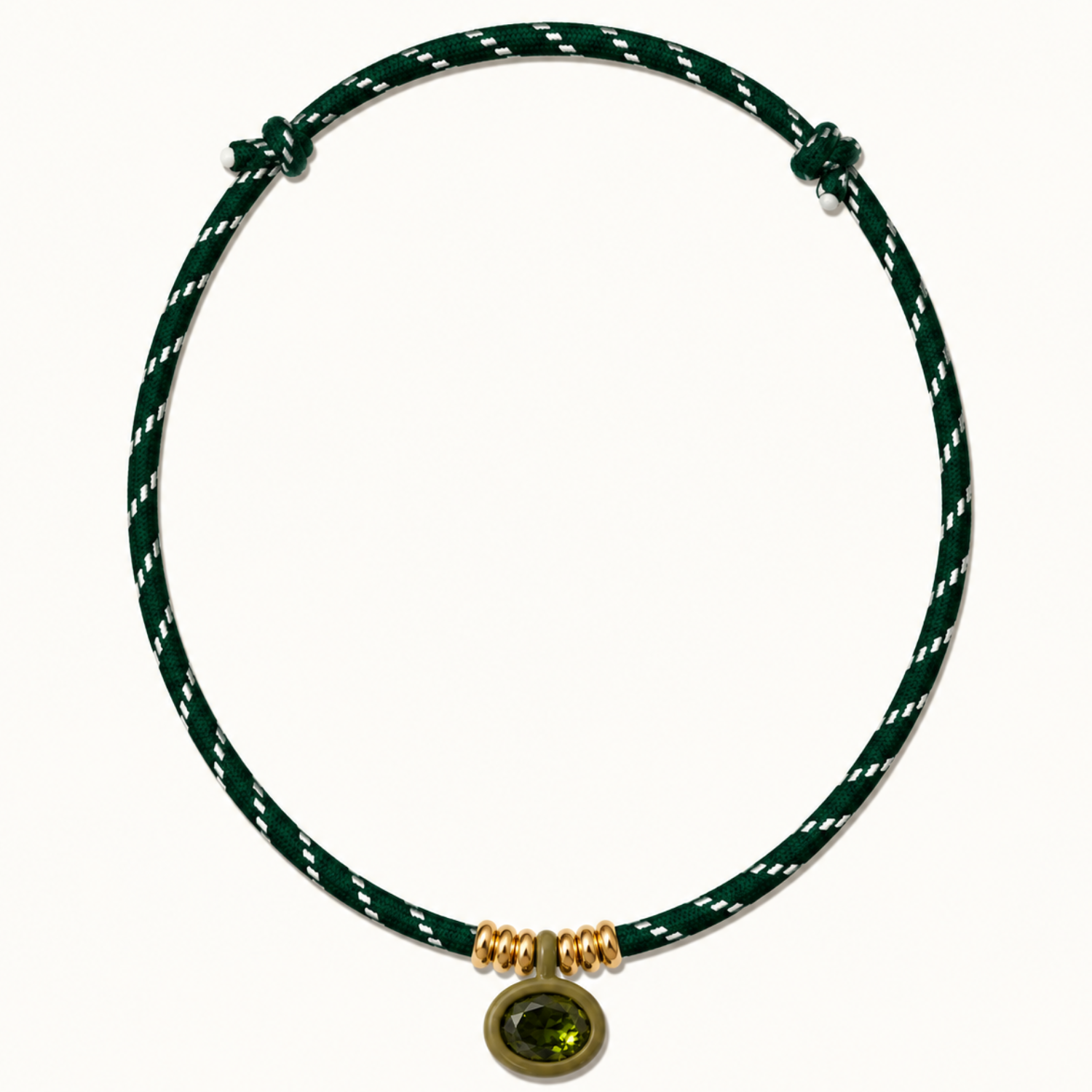Astra Birthstone Cord Necklace