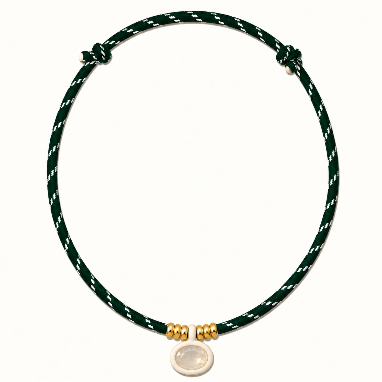 Astra Birthstone Cord Necklace