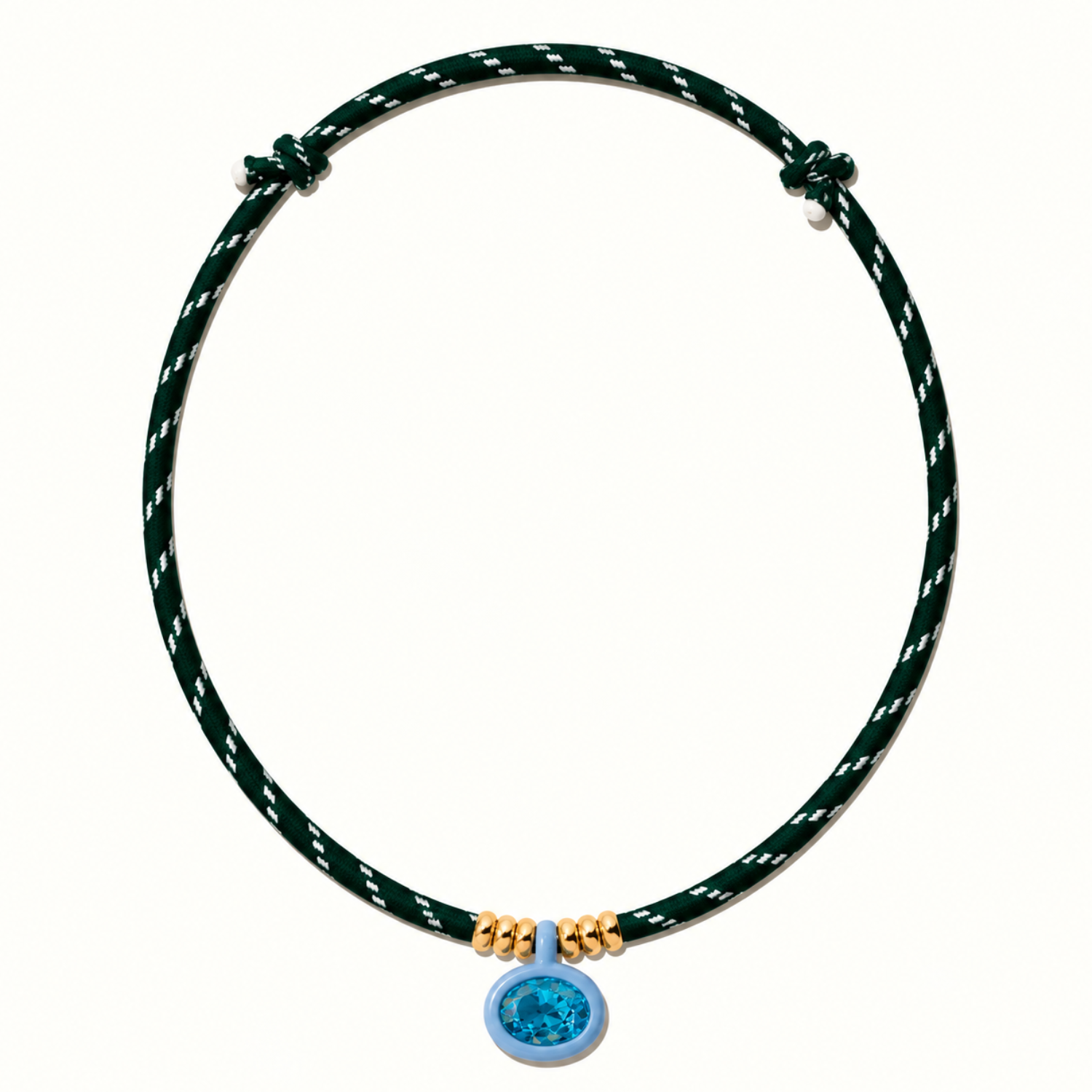 Astra Birthstone Cord Necklace