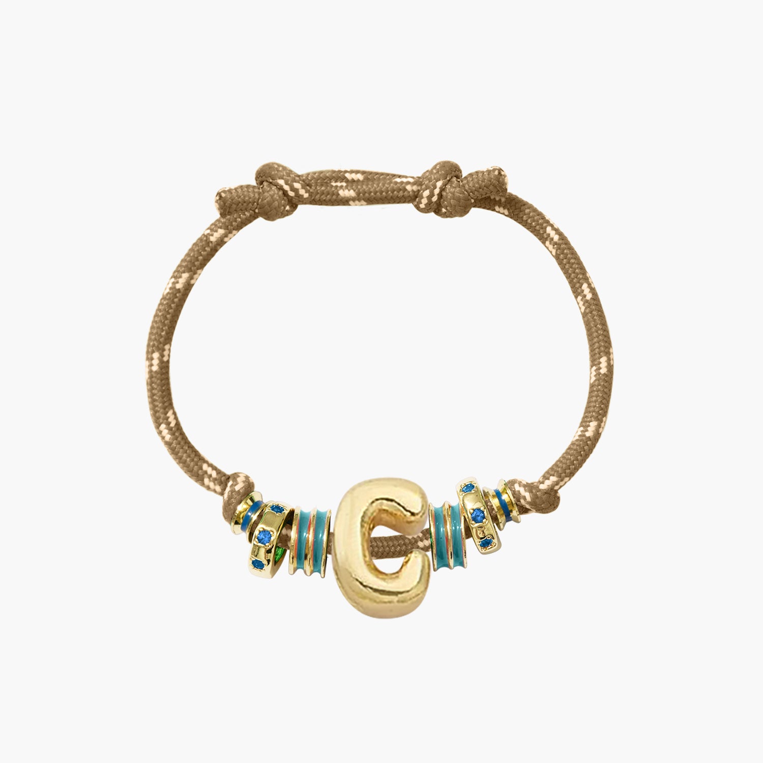 Gigi Initial Friendship Bracelet