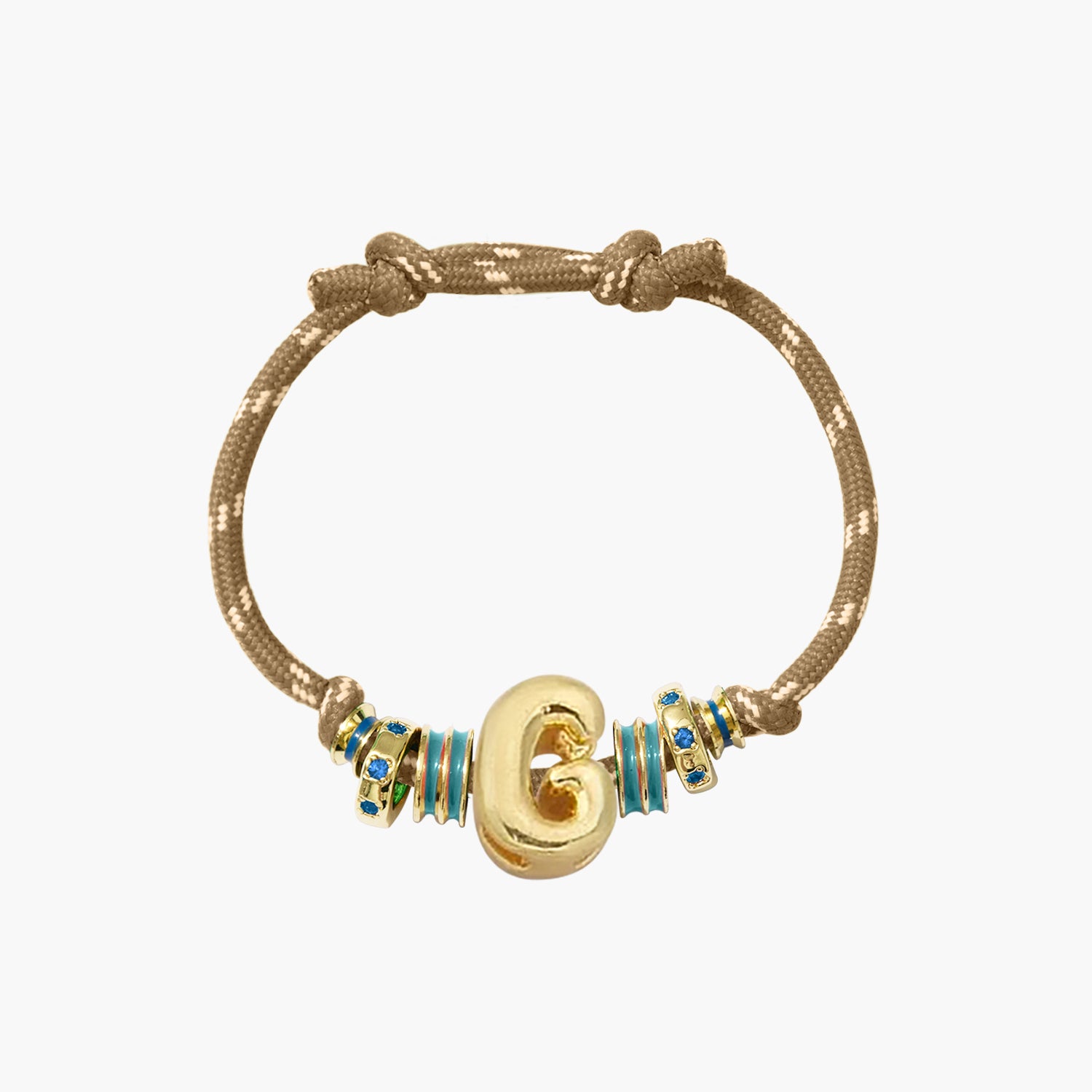 Gigi Initial Friendship Bracelet