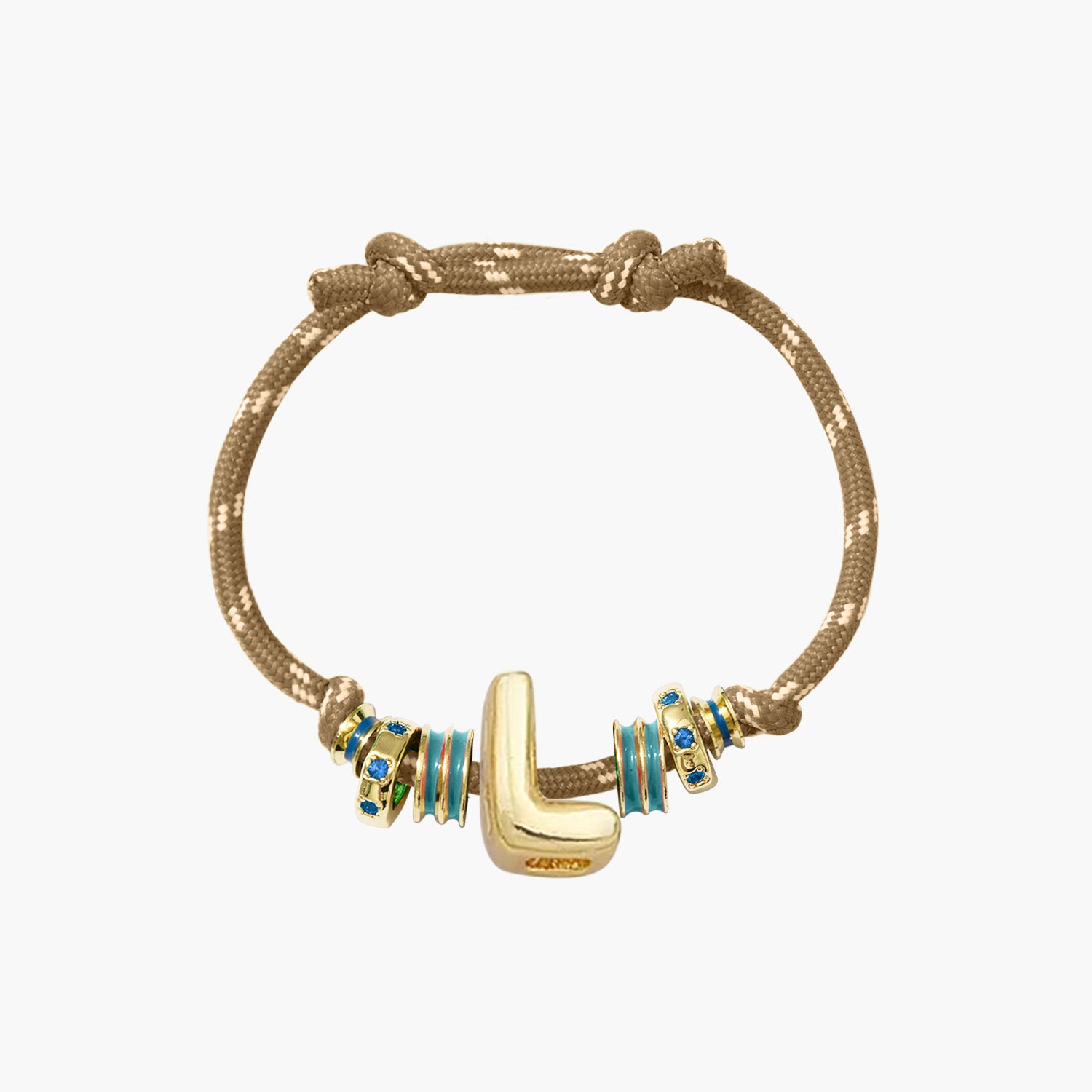 Gigi Initial Friendship Bracelet