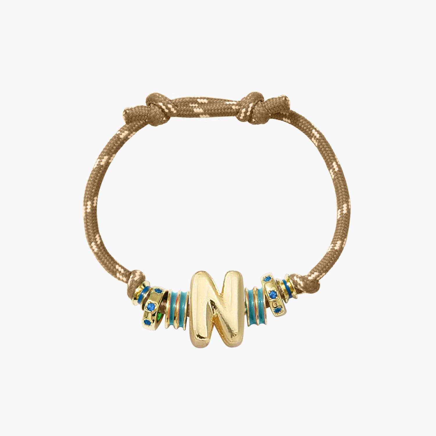 Gigi Initial Friendship Bracelet