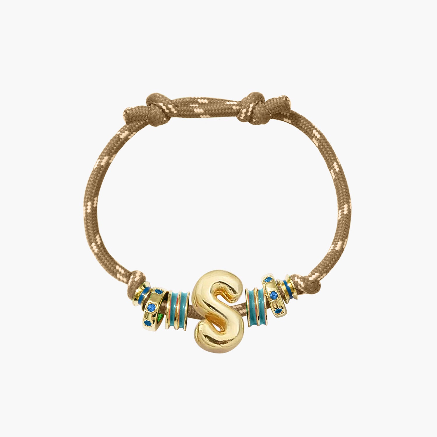 Gigi Initial Friendship Bracelet