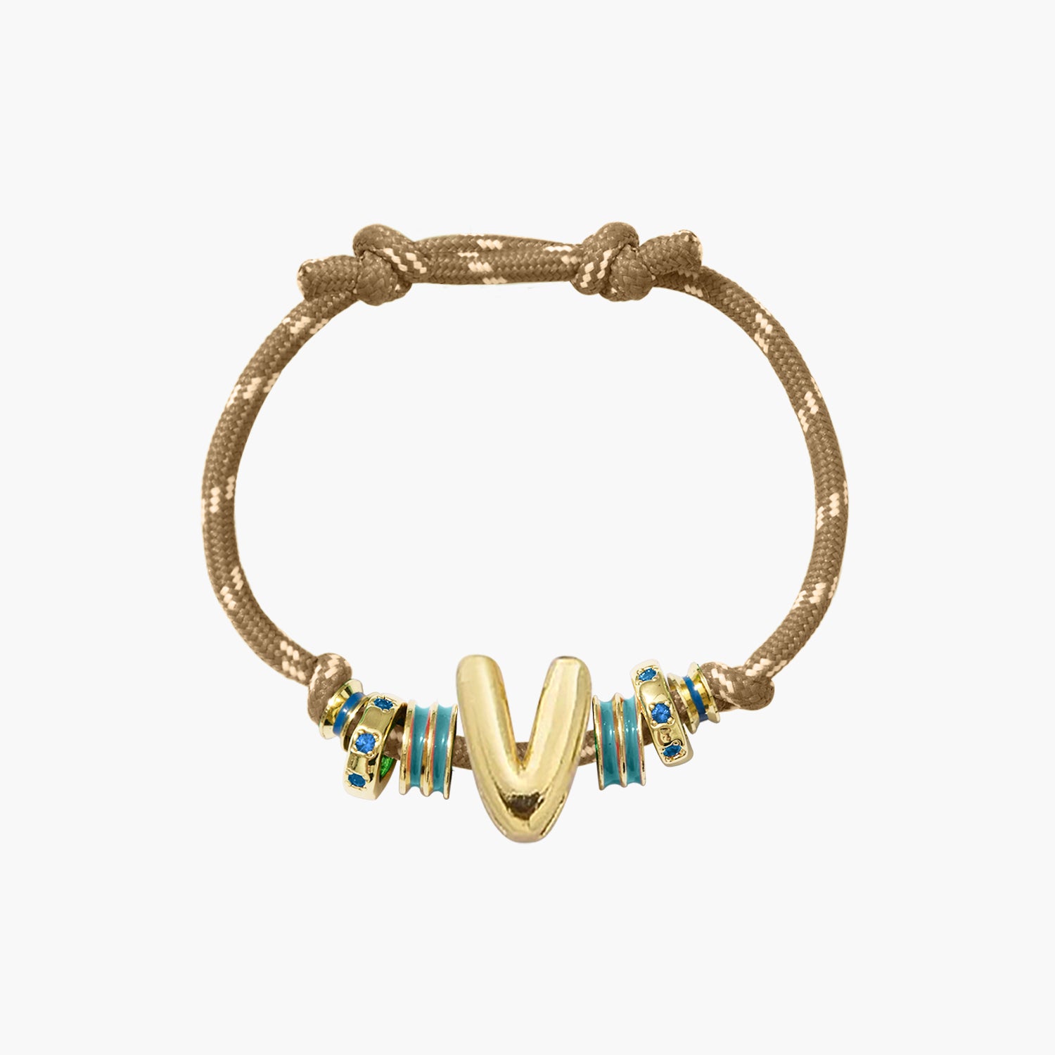 Gigi Initial Friendship Bracelet