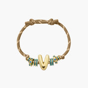 Gigi Initial Friendship Bracelet